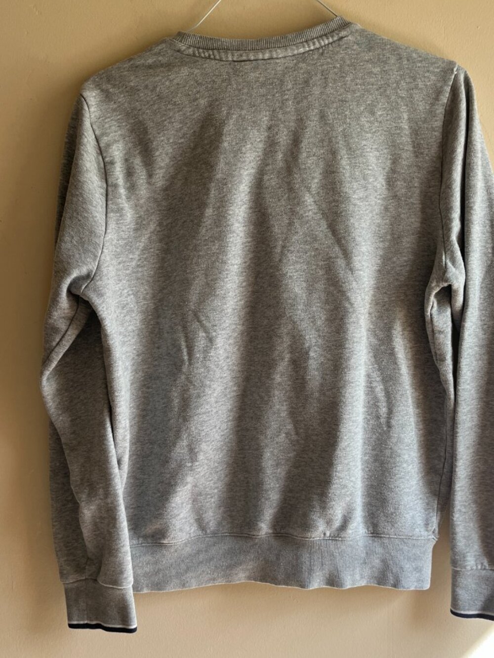 Fila logo grey sweatshirt lounge athletic gym casual streetwear blokecore casual - Picture 9 of 15